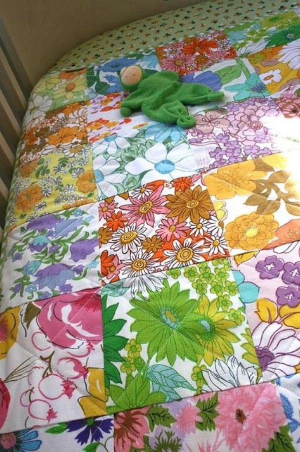 30 Creative And Crafty Ways To Repurpose Old Bed Sheets Diy And Crafts