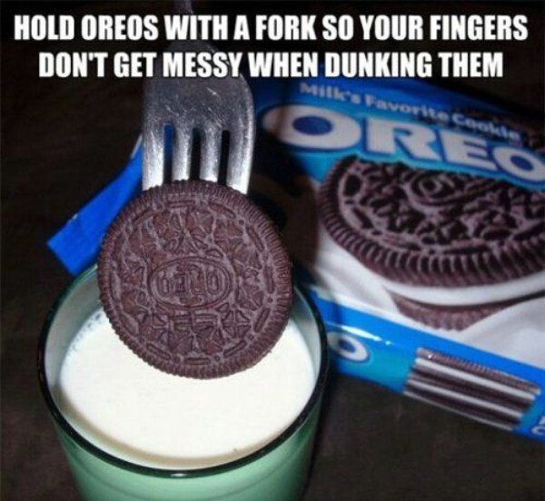 Oreo eating hack