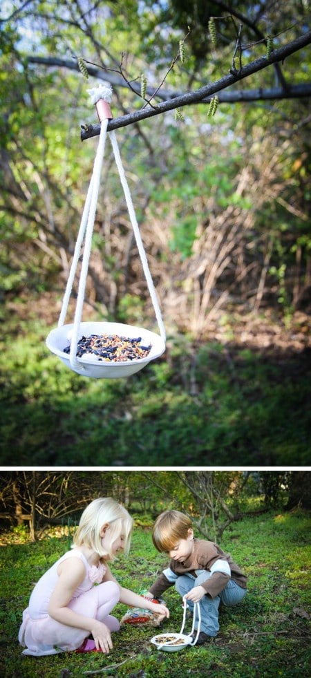 Clay Feeder - 23 DIY Birdfeeders That Will Fill Your Garden With Birds