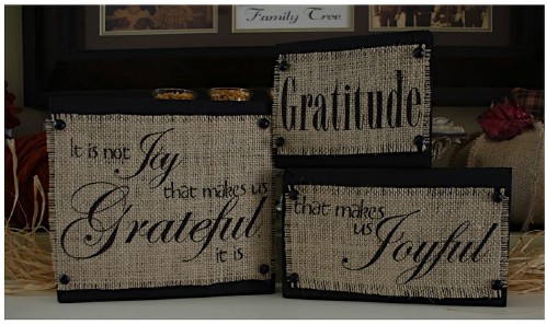 Burlap Prints