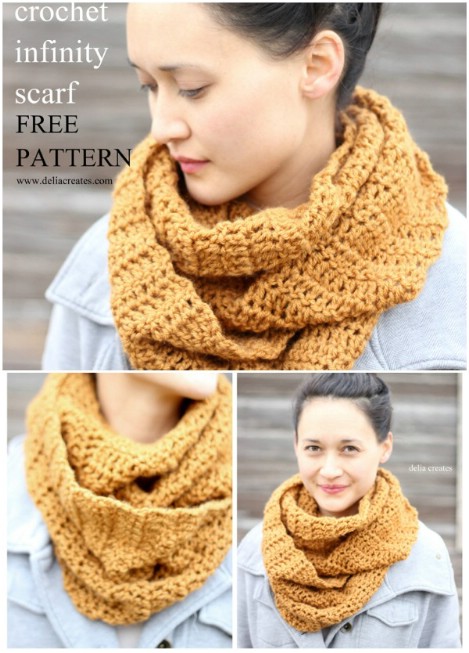 26 Cozy DIY Infinity Scarves With Free Patterns and Instructions - DIY ...