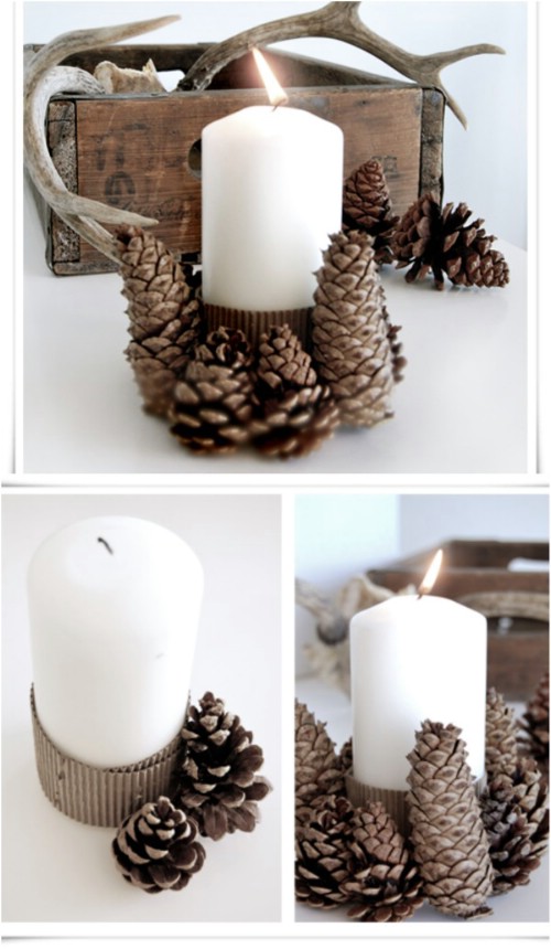 10 Genius DIY Ways to Transform Pinecones into Holiday Decorations ...