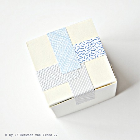 Up-cycle patterned envelopes.