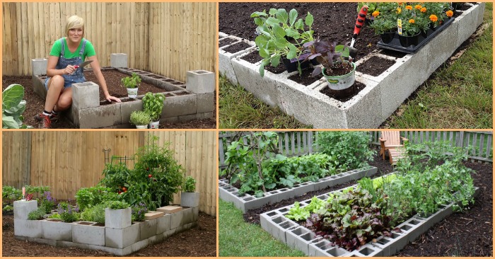 Brilliant Gardening Project: How to Make a Raised Garden Bed Using