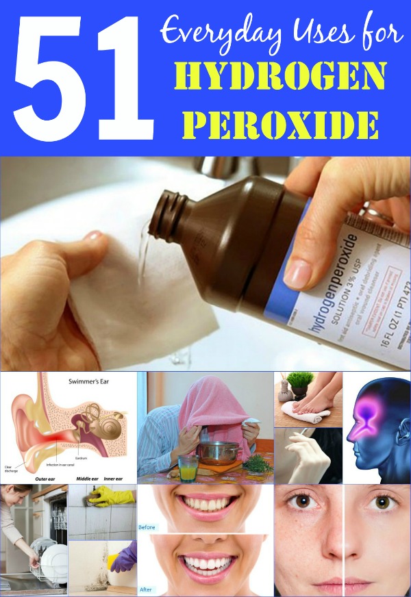 51 Extraordinary Everyday Uses For Hydrogen Peroxide DIY Crafts