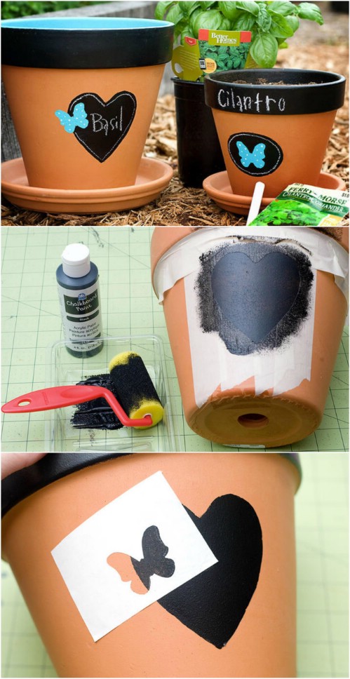 Chalkboard Pot