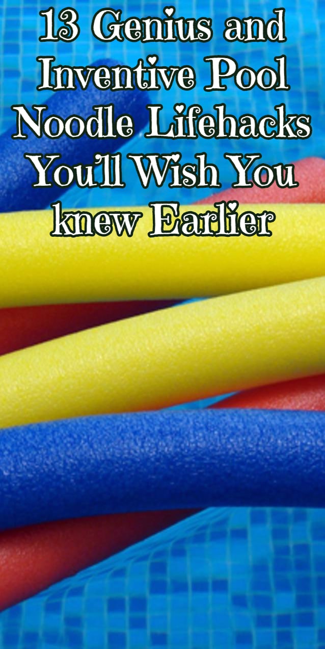 13 Genius And Inventive Pool Noodle Lifehacks Youll Wish You Knew