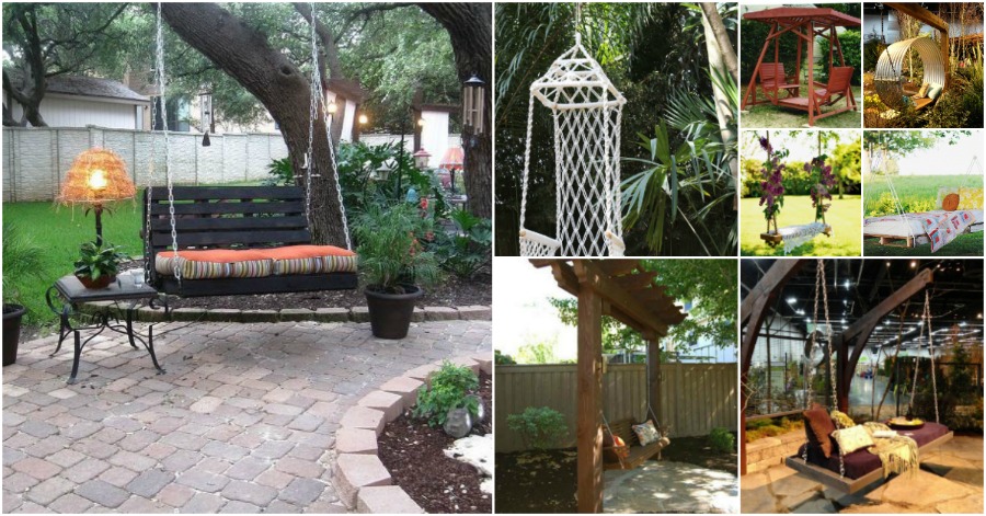 10 DIY Garden Swings That Unite Beauty and Function - DIY & Crafts