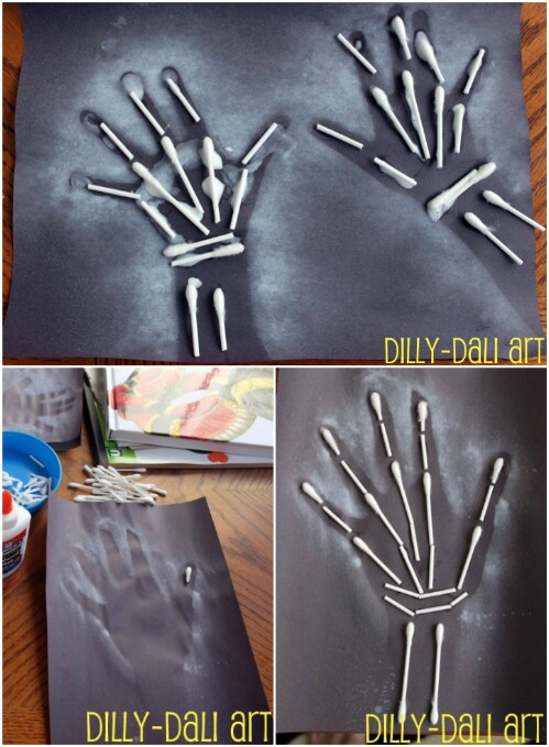 20 Spooky And Fun Handprint And Footprint Halloween Crafts - DIY & Crafts