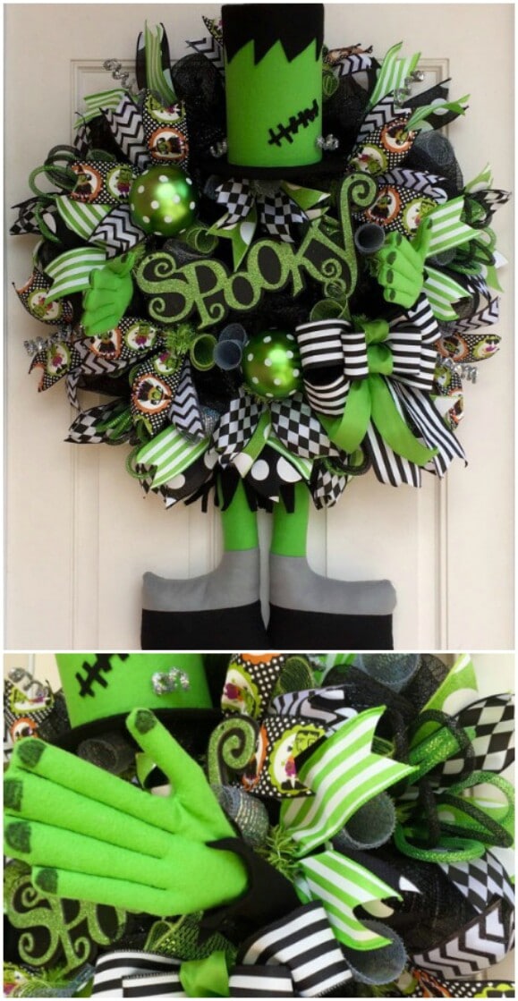 15 DIY Halloween Door Decor Ideas