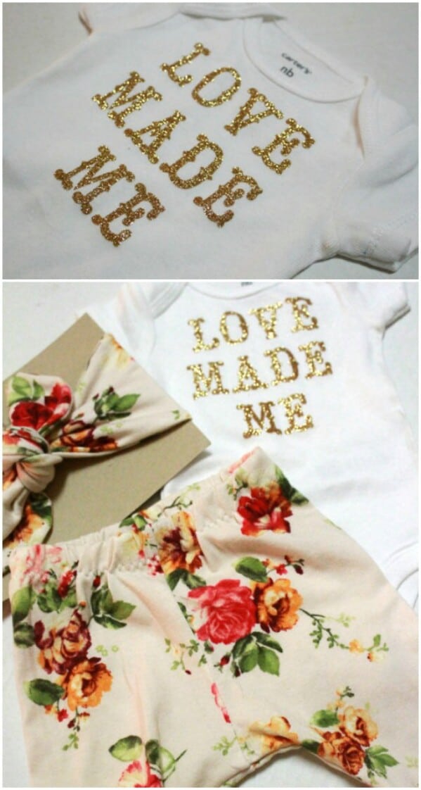 “Love Made Me” Onesie