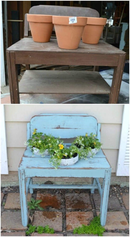 20 Brilliantly Creative Ways To Incorporate Old Furniture Into Your