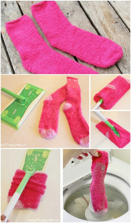 30 Brilliantly Frugal Ways To Use Old Mismatched Socks - DIY & Crafts