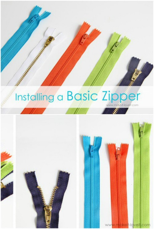 Sew A Basic Zipper