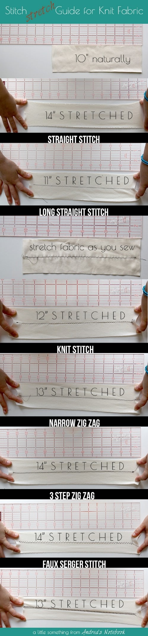 Sew Knit Fabric On Your Machine