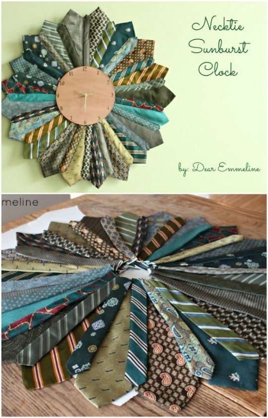 25 Cute Repurposing Ideas To Turn Old Neckties Into Wonderful New