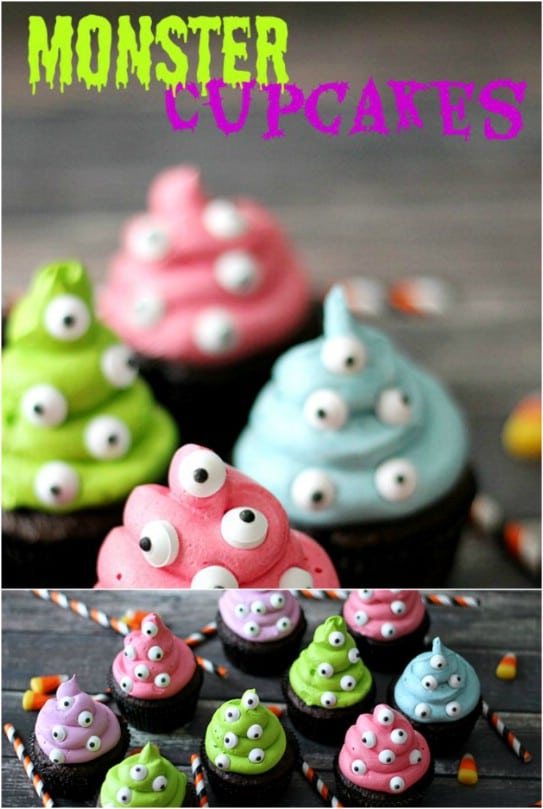 17 Scary and Easy Halloween Cupcakes Recipes and Ideas