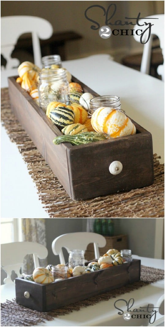 15 Totally Easy Last Minute DIY Thanksgiving Centerpiece