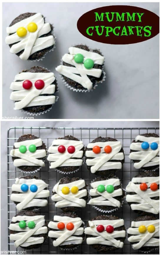 17 Scary and Easy Halloween Cupcakes Recipes and Ideas