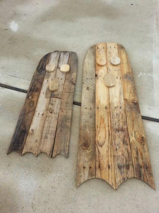 Wooden ghosts