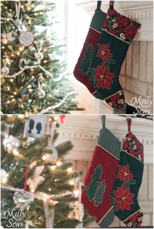 18 Crafty DIY Christmas Stocking Ideas