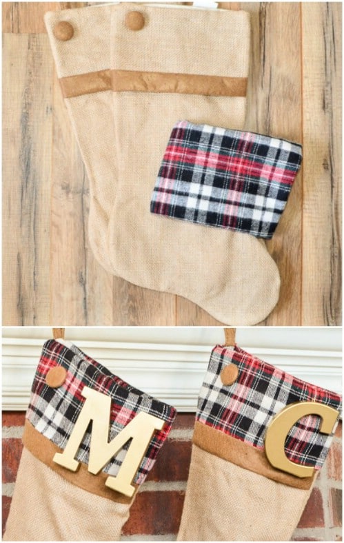 18 Crafty DIY Christmas Stocking Ideas