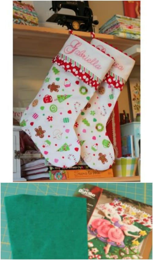 35 Easy DIY Christmas Stockings You Can Make In A Jiffy Free Patterns - DIY &amp; Crafts