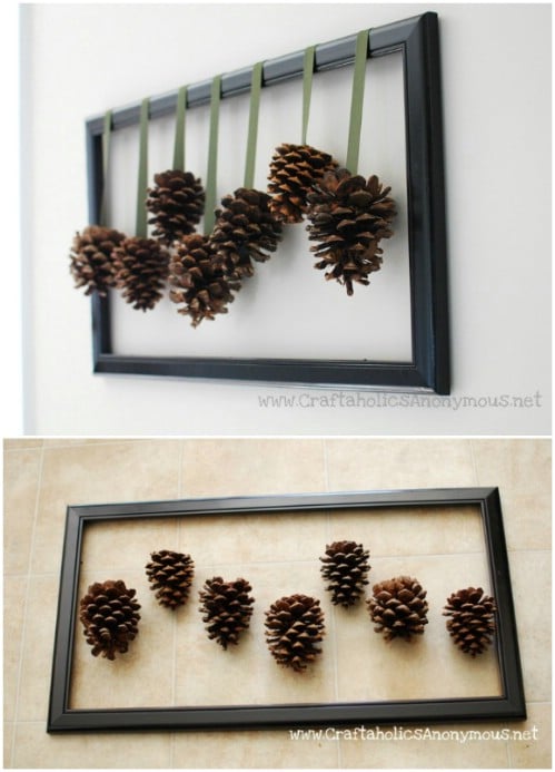 15 Rustic DIY Pinecone Home Decor Projects