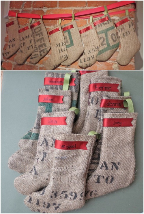 18 Crafty DIY Christmas Stocking Ideas