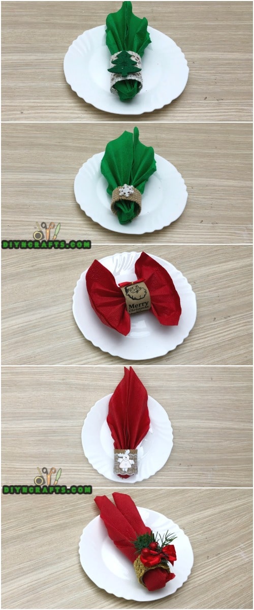 how-to-make-5-festive-holiday-napkin-rings-in-under-2-minutes-diy