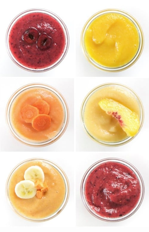 First Foods: 15 Homemade Baby Food Recipes