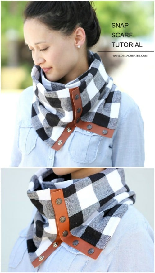 14 Creative and Easy DIY Scarfs to Keep You Warm and Stylish