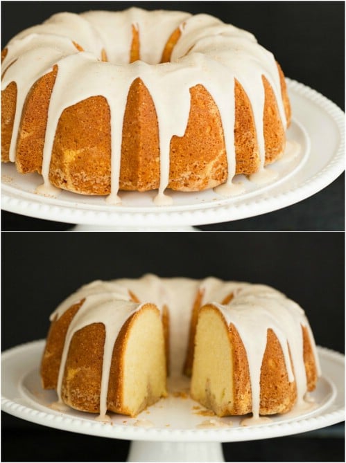 Eggnog Bundt Cake