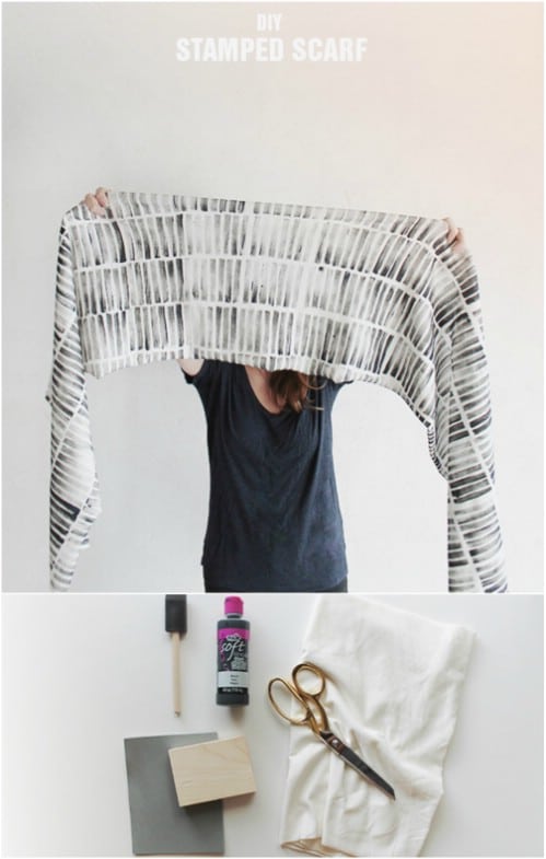 14 Creative and Easy DIY Scarfs to Keep You Warm and Stylish