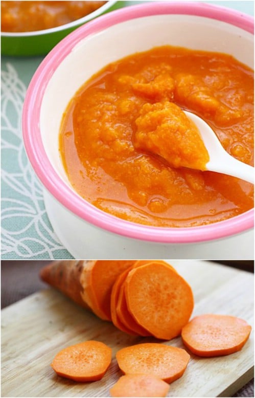 First Foods: 15 Homemade Baby Food Recipes