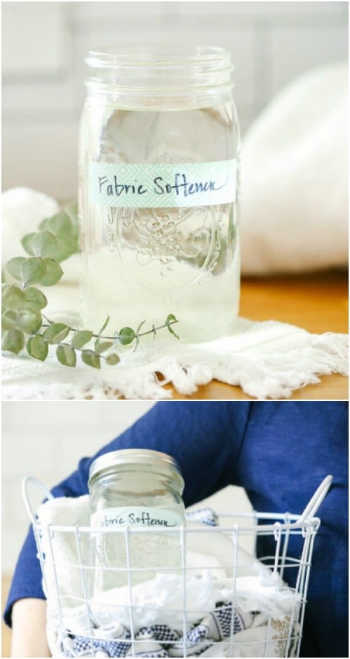 how to make homemade fabric softener that smells like downy