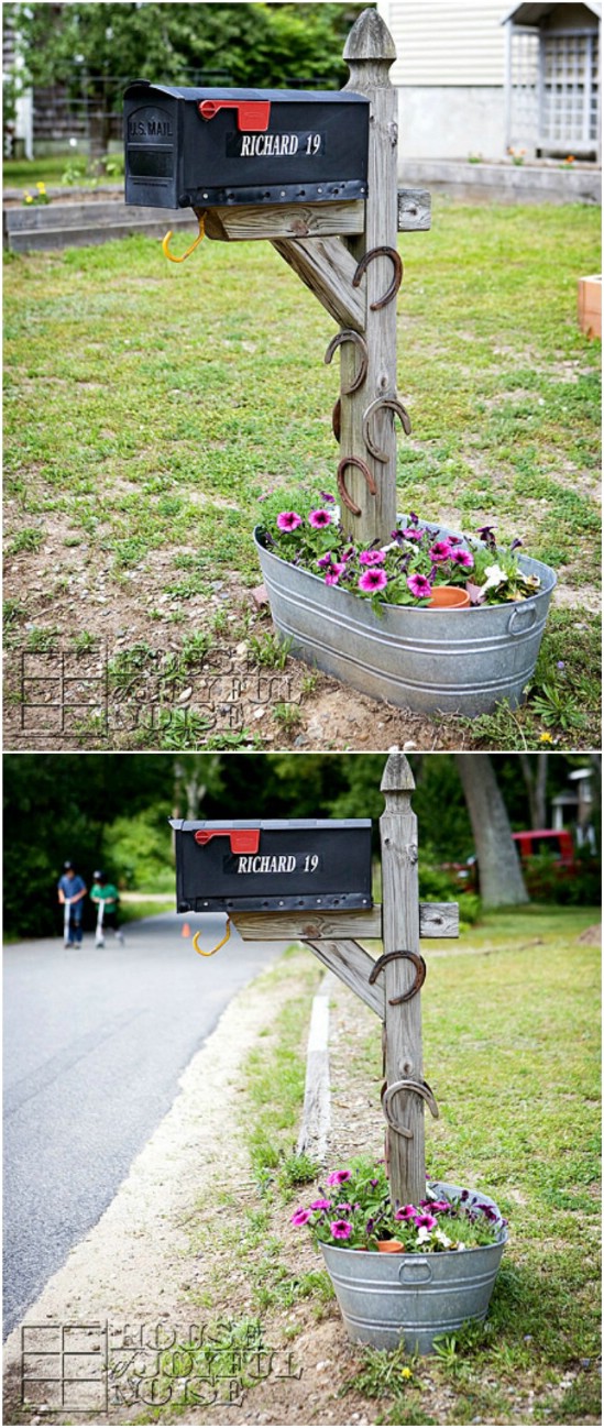 15 Amazingly Easy DIY Mailboxes That Will Improve Your Curb Appeal ...