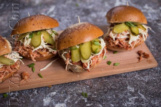 These Pulled Brisket Sliders Are an All American Appetizer 