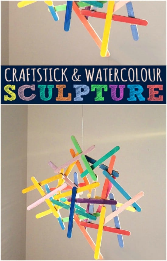 14 Creative and Fun Popsicle stick crafts (Part 1)