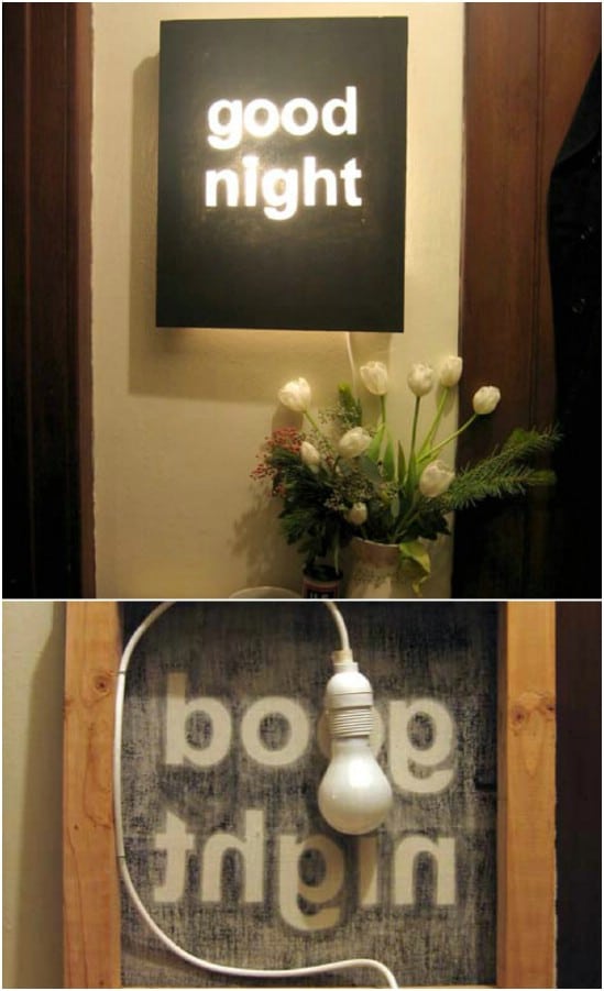 DIY Lighting Ideas: 15 Nightlight Projects