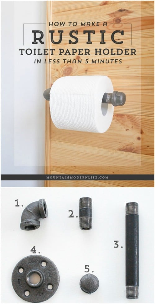 25 DIY Rustic Bathroom Décor Ideas To Give Your Bathroom Farmhouse ...