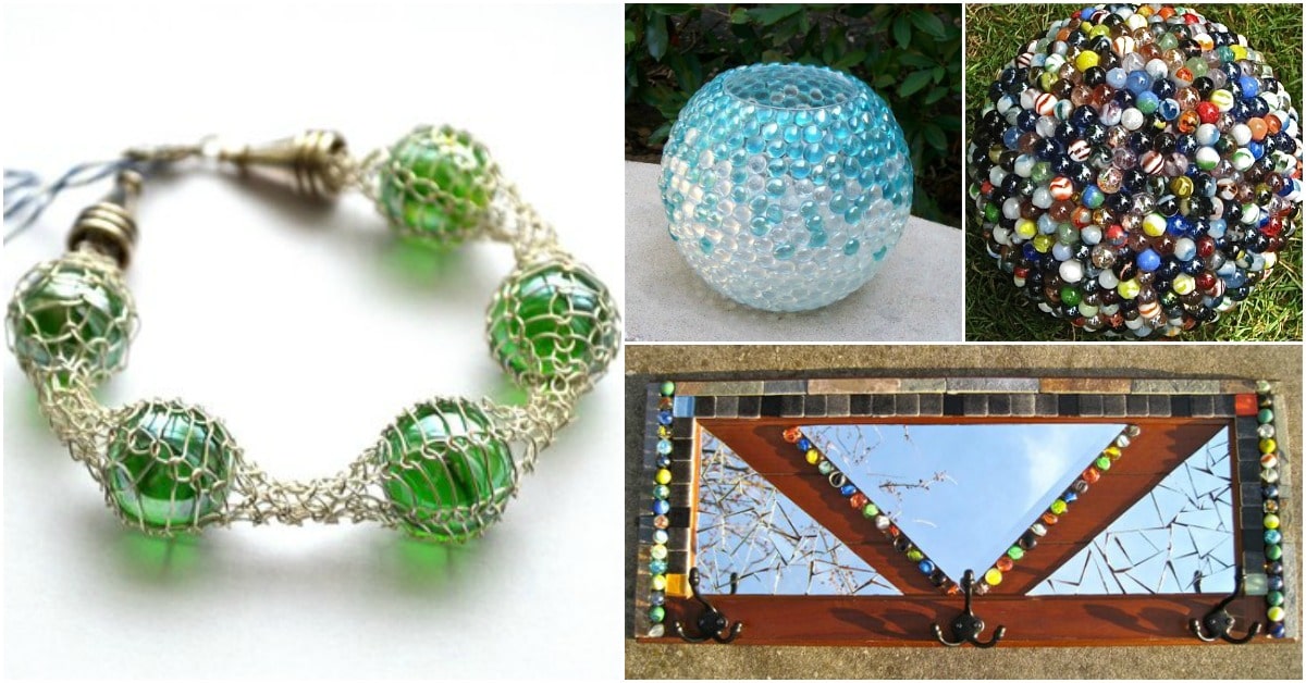 15 Ways To Turn Glass Marbles Into Home Decor And More DIY & Crafts