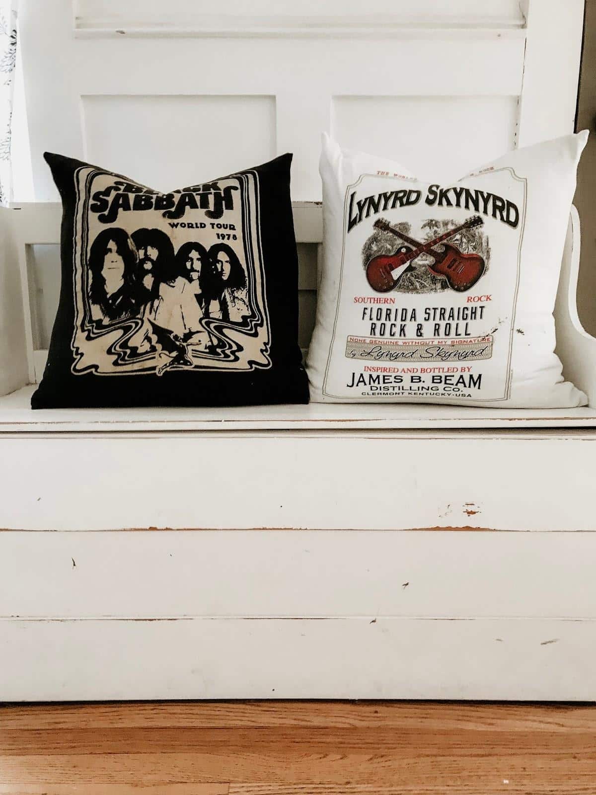 DIY T-Shirt Throw Pillows