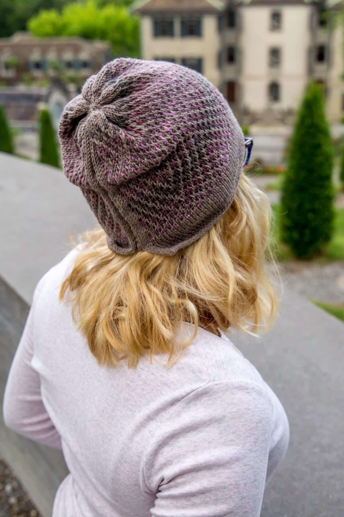 Zigzag Slouch Hat