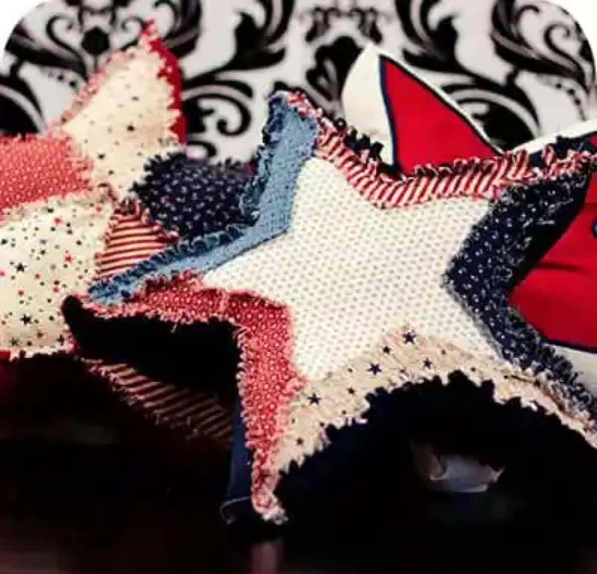 All Americana Star Pillows