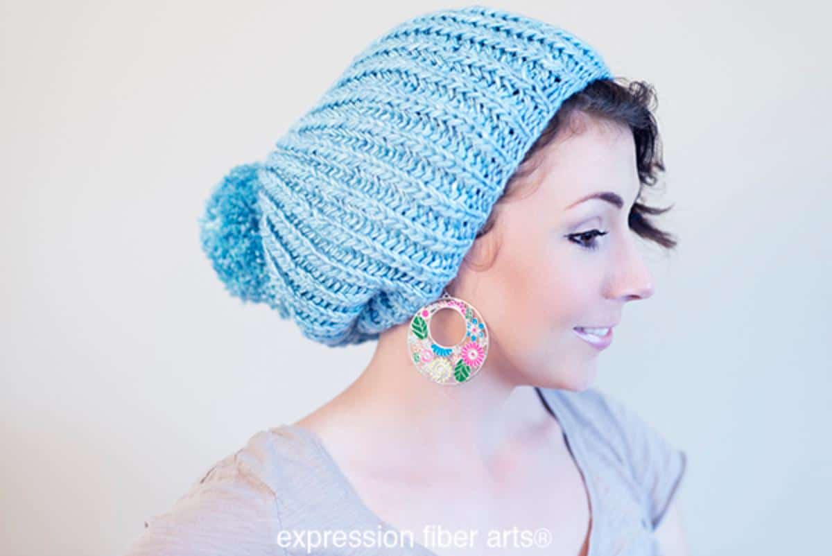 Fisherman's Rib Slouchy Hat