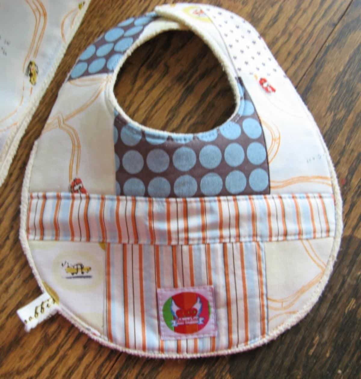 Quilted Patchwork Bib