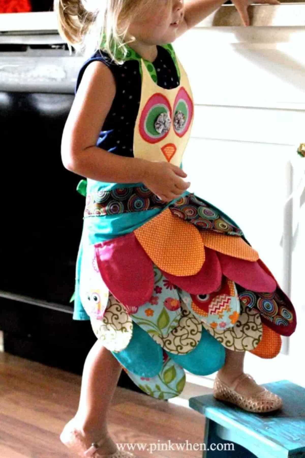 DIY Owl Apron