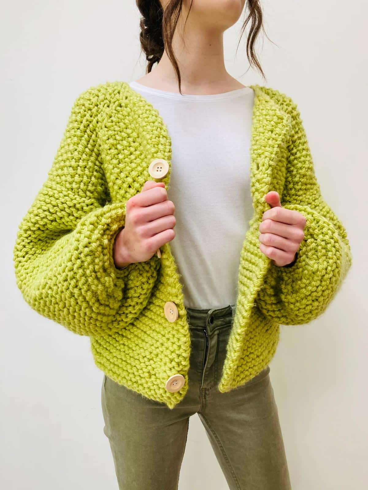 Super Chunky Knitted Cardigan