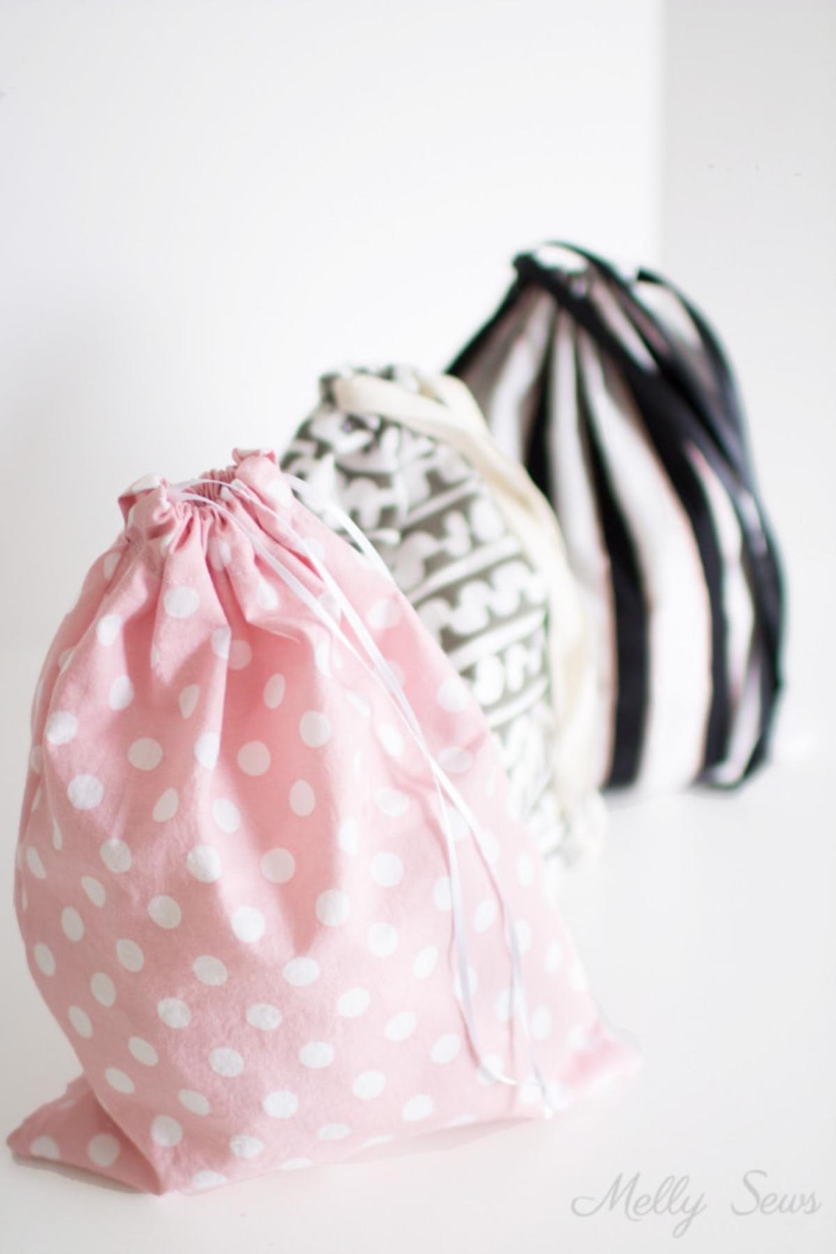 DIY Drawstring Bags